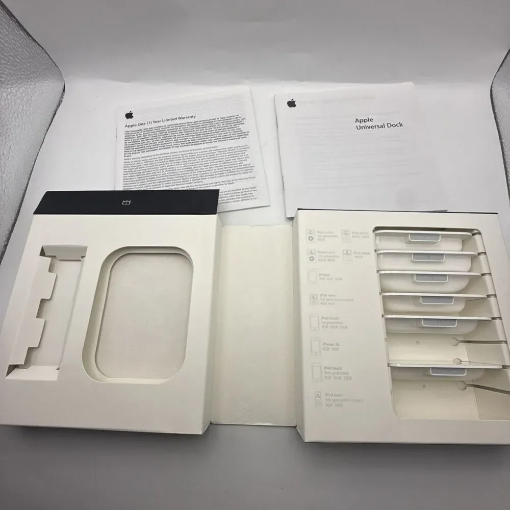 Apple Universal Dock Adapters 9 10 12 13 14 16 + Manuals - Incomplete